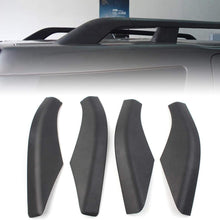 Three T 4PCS Car Roof Rack Rail Cover End Protection Exterior Leg Cover Shell Cap Fit for Land Rover Freelander 2 2006-2014