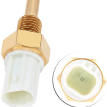 Qiilu Car Coolant Temperature Sensor, 37870-PNA-003 Water Coolant Temperature Sensor Fit for Honda Civic Accord Acura