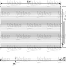 Valeo 814388 A/C Condenser for Select BMW Models