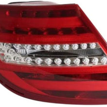 Tail Light Assembly - DEPO For/Fit 2049060603 12-14 Mercedes-Benz C-Class Sedan 12-15 Coupe - LED (Left Hand - Driver)