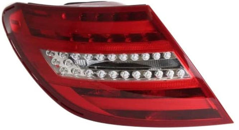 Tail Light Assembly - DEPO For/Fit 2049060603 12-14 Mercedes-Benz C-Class Sedan 12-15 Coupe - LED (Left Hand - Driver)