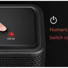 Zyyqt Small Desktop Heater, Home Office Student Dormitory, Small Power Heater, Hot and Cold Air Dual-use Mini Fan