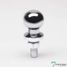 Topline Autopart Universal 3.25" Drop Rear Bumper Trailer Tow Hitch Loaded Ball Mount With Pin & Clip Kit For 1.25" x 1.25" Towing Receiver Tube