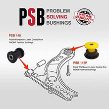 Front and Rear Suspension PSB Polyurethane Bushing Kit Replacement for 98-05 VW Jetta MK4