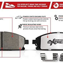 Power Stop Z36-1169A, Z36 Truck & Tow Carbon-Fiber Ceramic Front Brake Pads