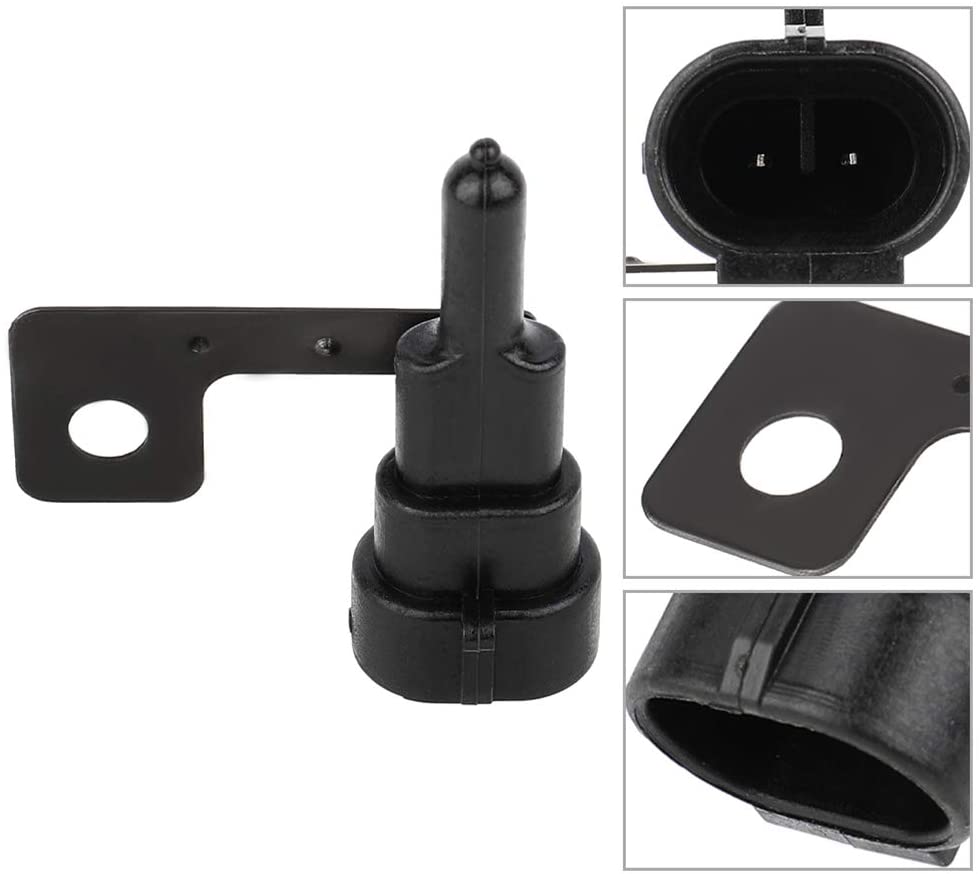 ECCPP Ambient Air Temperature Sensor Switch 15029274 fit for Cadillac Escalade Chevy C1500 K1500 GMC C1500 GMC Jimmy GMC K1500 GMC Sierra 1500 GMC Yukon A/C Ambient Air Temperature Sensor