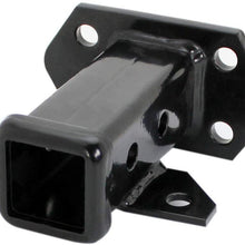 Quick Products QP-HS5839 Bolt-On Receiver Tube - 2", Black