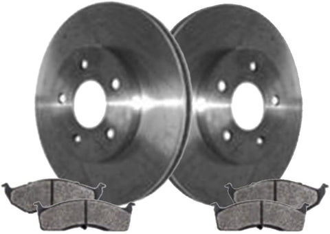 Front Disc Brake Pads & Rotors Kit Set for 00-04 Plymouth Dodge Neon