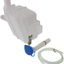 Windshield Washer Tank Assembly compatible with Nissan Maxima 04-08 W/Cap Hose Inlet Pump and Sensor