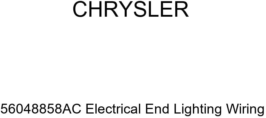 Genuine Chrysler 56048858AC Electrical End Lighting Wiring