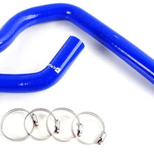 2PCS For 1997-2001 HONDA Prelude H22A BB6/BB8 SE/VTI/VTI Silicone Radiator Coolant Hose Kit Clamps Blue