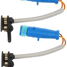 SCITOO Wear Sensor Brake Pad Sensor 2Pcs Front Rear fit for Mercedes-Benz C300 C350e C400 C43 AMG C450 AMG CLA250 CLA45 AMG E300 E43 AMG GLA250 GLA45 AMG GLC300 GLC43 AMG