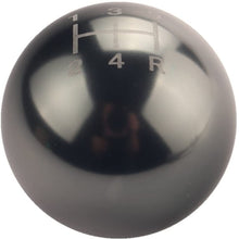 DEWHEL JDM Round Ball Billet Weighted Five-Speed 5 Speed MT Manual Gear Stick Shifter Shift Knob M10 x 1.5 Screw On for Honda Acura (Black)