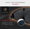 Premium Quality True Ceramic REAR New Direct Fit Replacement Disc Brake Pad Set 0329 - REAR 4 PIECES KIT CRD1161