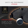 Premium Quality True Ceramic FRONT New Direct Fit Replacement Disc Brake Pad Set 0248 - FRONT 4 PIECES KIT CRD1210