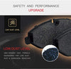 Premium Quality True Ceramic REAR New Direct Fit Replacement Disc Brake Pad Set 0142 - REAR 4 PIECES KIT CRD905