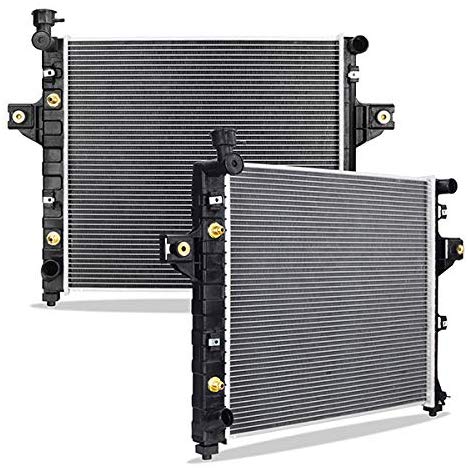 Mishimoto R2262 Jeep Grand Cherokee 4.0L Replacement Radiator, 1999-2004, Silver