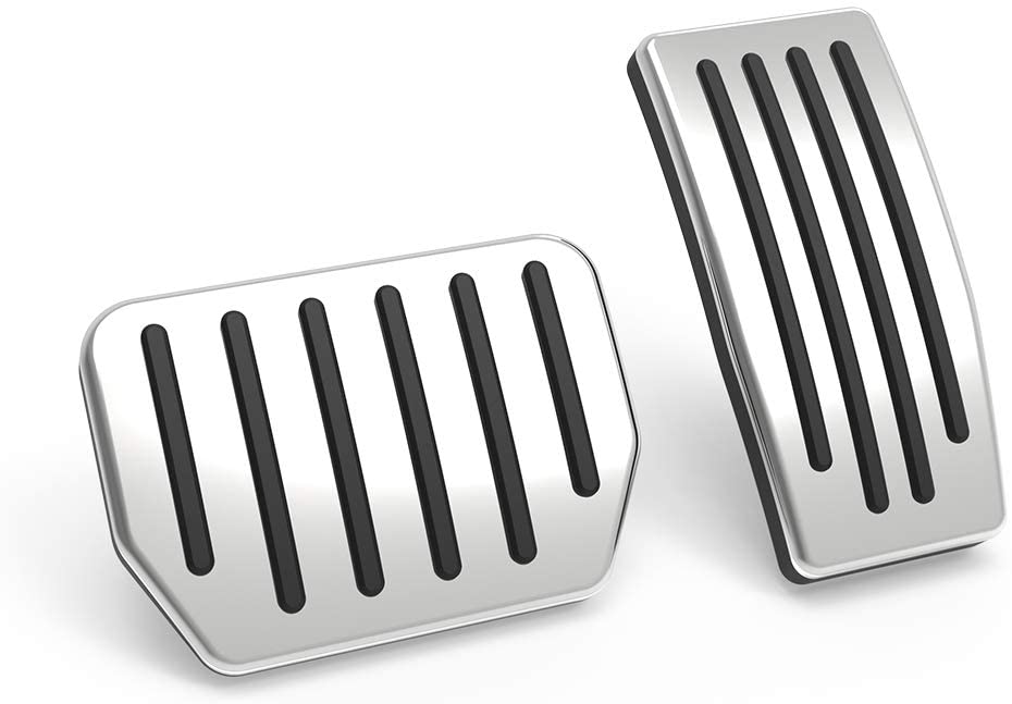 EVFIT Model 3 Performance Pedal Pads, Non-Slip Accelerator Brake Pedal Cover for Tesla Model 3(A Set of 2)