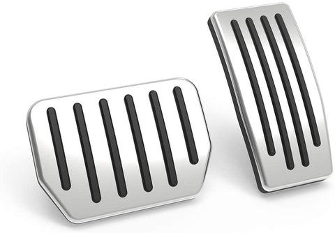 EVFIT Model 3 Performance Pedal Pads, Non-Slip Accelerator Brake Pedal Cover for Tesla Model 3(A Set of 2)