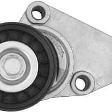 Automatic Serpentine Belt Tensioner and Pulley Assembly - Replaces 38158, 88929140 - Fits Chevy Avalanche, Silverado, Tahoe, Trailblazer, GMC Sierra, Yukon, Cadillac Escalade, Buick Rainier