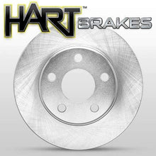 Fits 2014-2015 Nissan Leaf Front Rear HartBrakes Blank Brake Rotors Kit