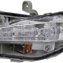 KarParts360: For 2017 2018 Toyota Corolla Daytime Running Light Assembly Passenger Side Replaces CAPA Certified- (Vehicle Trim: LE Eco ; LE)
