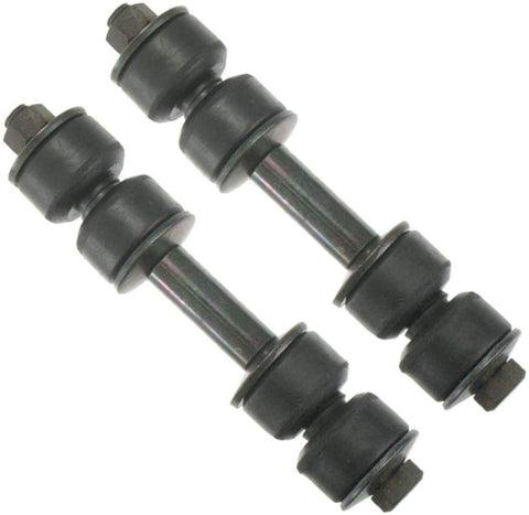 Front Sway Bar Link Kit Pair Set of 2 Compatible With Compatible Withd Cadillac Olds Chevy Dodge Buick