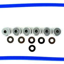 DNJ VC1165AG Valve Cover Gasket Set W/Grommets for 1998-2002, Dodge, Ram 2500, Ram 3500, 5.9L, L6, OHV, 24V, 359cid, Turbocharged