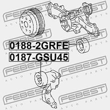 FEBEST 0187-GSU45 Idler Pulley