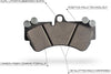 Approved Performance F14442P - [Front] Set of Carbon Fiber Impregnated Brake Pads