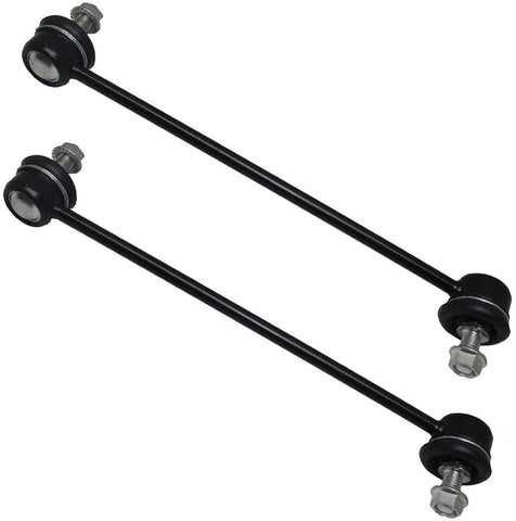 Detroit Axle - Both (2) Brand New Front Stabilizer Sway Bar End Link Pair - for Protege MPV Patriot Compass Avenger Caliber