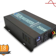 WZRELB RBP250024VCRT 2500W 24V 120V Pure Sine Wave Solar Power Inverter with Remote Control Switch