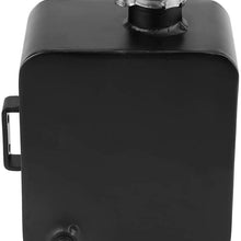 KIMISS Aluminum Universal 2.5L Engine Coolant Expansion Tank Tank with Cap