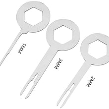 39pcs Pins Terminals Removal Tools, Auto Terminals Removal Key Tool for Car Auto Wire Connector Terminal Pin Extractors Puller Remover Repair Key Tools Set Terminal