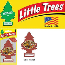 LITTLE TREES Car Air Freshener | Hanging Paper Tree for Home or Car | Spice Market | Pack of 1