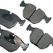 Akebono EUR681 Euro Ultra Premium Ceramic Disc Brake Pad Kit