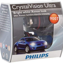 Philips 9007 CrystalVision ultra Upgrade Headlight Bulb (Pack of 2)