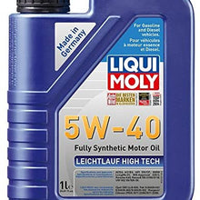 LiquiMoly Leichtlauf High Tech 5W-40 1L (Pack of 4)