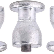 100pcs 8mm/0.31" Tire Stud Screw, Keenso Anti-Slip Snow Tire Studs Wheel Tyre Tire Spikes Trim Screw in Tire Stud for Car/Truck/Bike/Boot/Motorcycle/ATV/SUV Auto Accessories