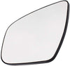 Replacement Pair Set Side View Mirror Glass & Bases Heated Compatible with 15-17 Murano 14-18 Rogue 17-18 Pathfinder 963664BA1A 963654BA1A