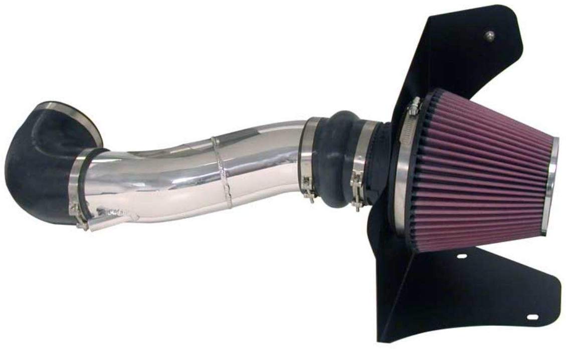 K&N 69-7201TP Typhoon Air Intake Kit, Short Ram, Polished