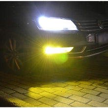 Calais Extremely Bright LED H3 COB Chips 30W Golden Yellow Color LED Fog Light Bulbs Plug-n-Play(pack of 2)