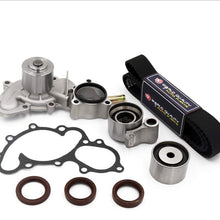 Timing Belt Water Pump Kit fits for 1995 1996 1997 1998 1999 2000 2001 2002 2003 2004 Toyota Tacoma 2000-2004 Tundra 1996-2002 4Runner 1995-1998 T100 3.5L V6 24V DOHC 5VZFE