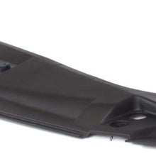 Radiator Support Cover for Honda Accord 08-10 Upper Assembly Black Plastic Sedan
