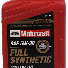Ford Genuine Fluid XO-5W30-QFS SAE 5W-30 Full Synthetic Motor Oil - 1 Quart Bottle - Pack of 12 (12)
