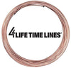 4LIFETIMELINES Copper-Nickel Brake Line Tubing Coil - 1/4 Inch, 100 Feet