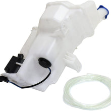 Windshield Washer Tank Assembly compatible with Hyundai Elantra GT 13-17 W/Pump Cap and Sensor