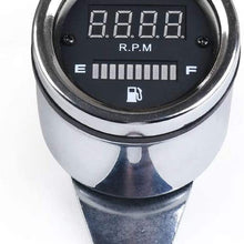 XinQuan Wang Auto Gauge Universal 2 in 1 Motorcycle Digital LED Tachometer Gas Fuel Level Gauge Waterproof 12V Auto Gauge