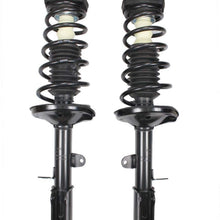 JUDE Set of 2 Rear Suspension Gas Shock Absorber Strut & Springs for Chevy Geo Prizm&Corolla JD120