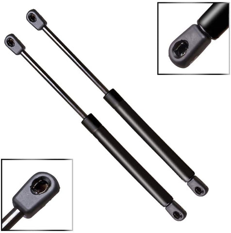 XYZMOT 2Pcs Universal Lift Support For Camper Rear Glass Window Lift Supports Extended Length 12.99 IN, Compressed Length 8.42IN, Force 30 Lbs, SE130P30